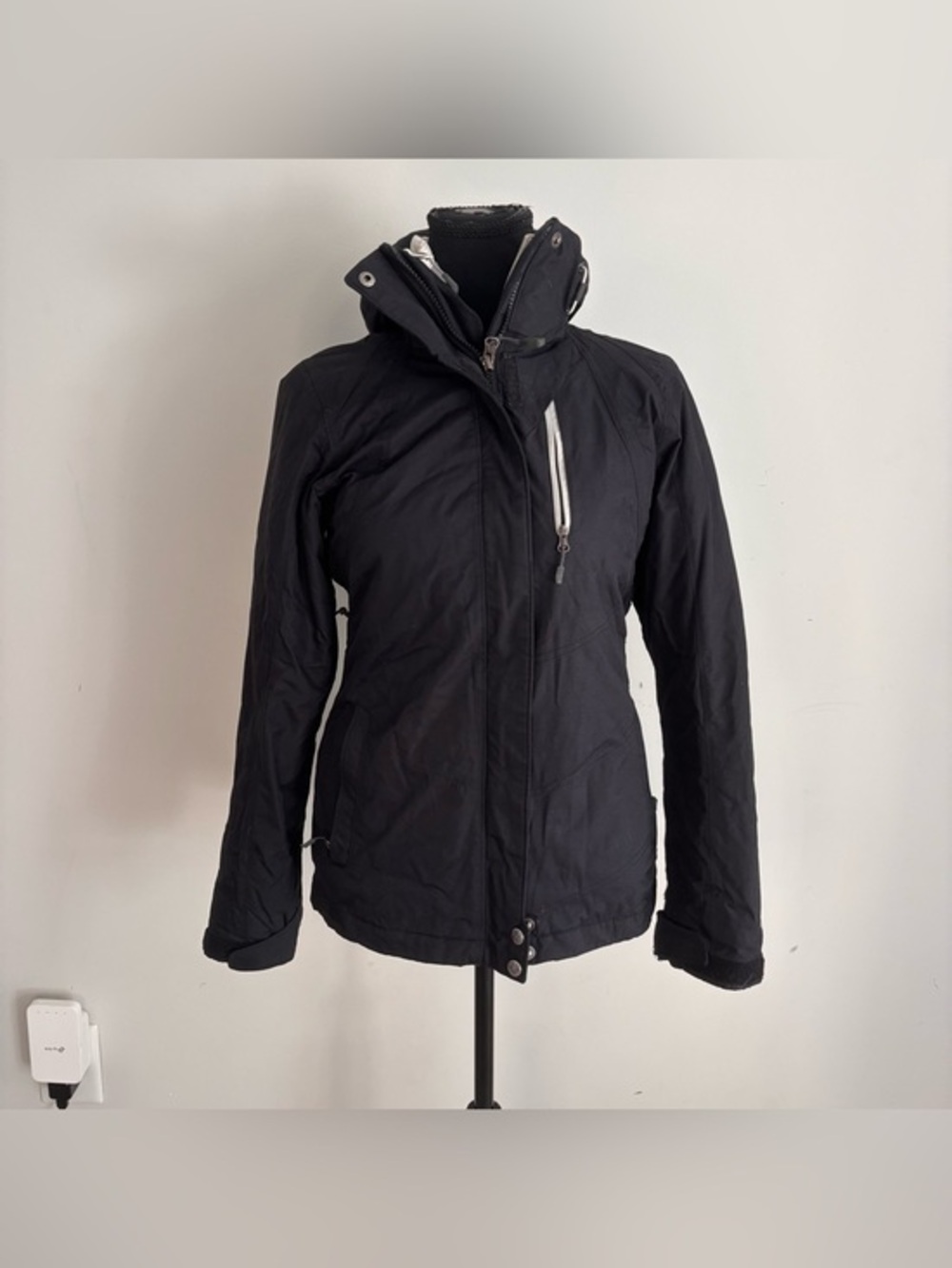 Columbia Interchange Omni-Heat Black Ski Jacket XS